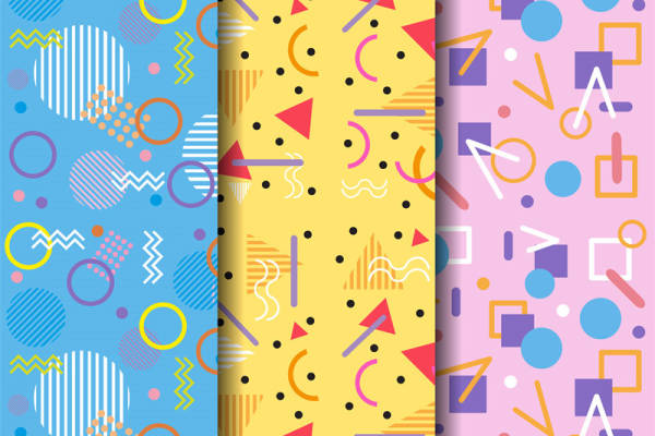 多彩几何图案面料印花，引领时尚服装印花新潮流