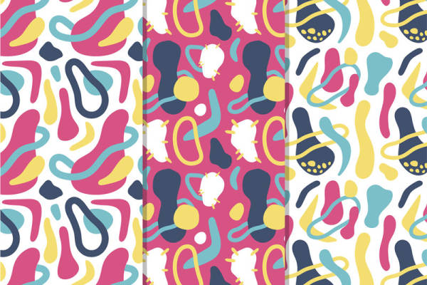 探索多彩抽象艺术：现代服装印花面料设计