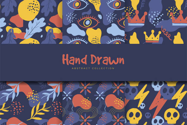 手绘抽象图案服装印花：时尚与艺术的完美结合