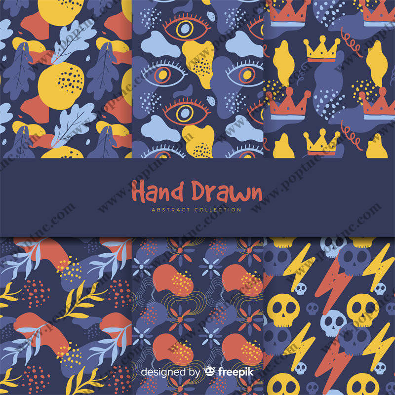 手绘抽象图案服装印花:时尚与艺术的完美结合