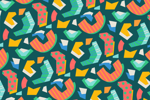 夏季清新西瓜图案服装印花面料设计