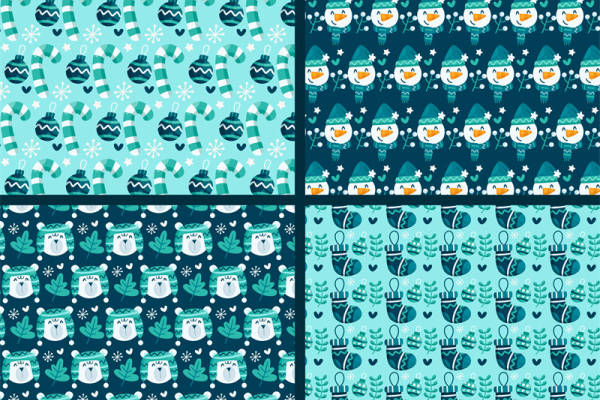 冬季节日主题面料印花：圣诞服装印花设计灵感