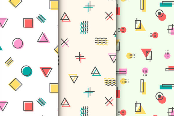 多彩几何图形面料印花,打造时尚服装印花新潮流