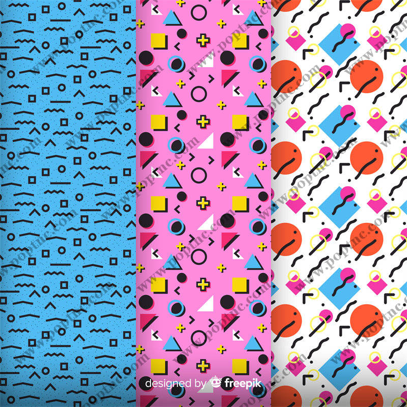 探索多彩几何图案的面料印花,打造时尚服装印花新潮流