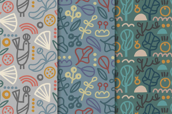 探索自然之美：多彩手绘风格面料印花服装