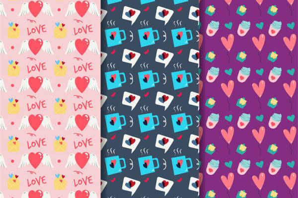 浪漫爱情主题面料印花，为服装增添甜蜜气息
