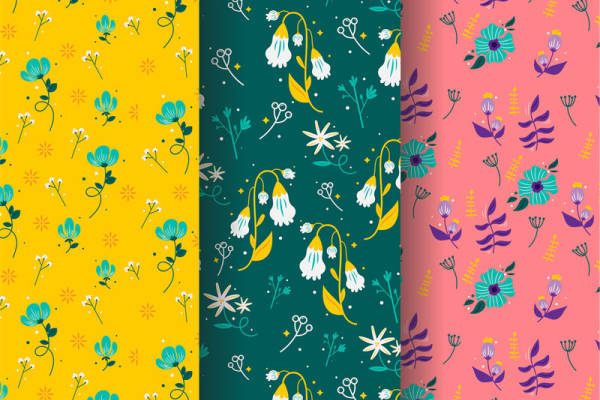 春日花卉图案服装印花：活力色彩与自然之美的完美结合