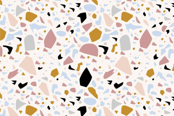 2024年新款抽象几何服装印花面料设计