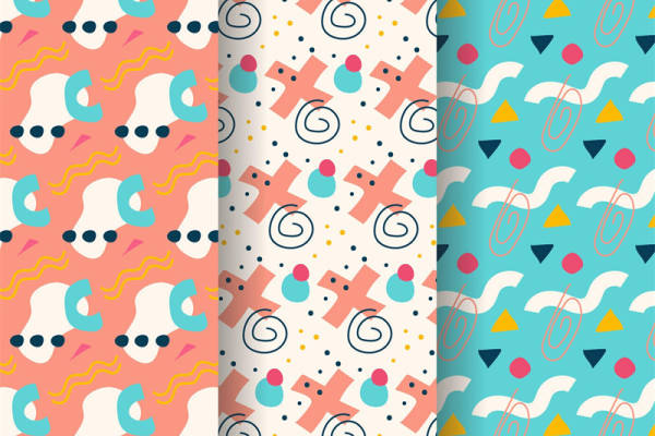 探索多彩抽象图案:面料印花与服装印花设计灵感