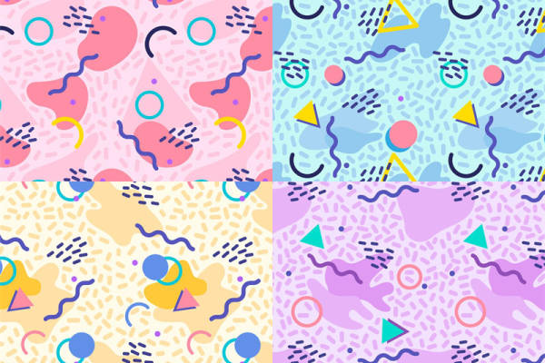 探索多彩抽象图案面料印花,点亮你的服装印花设计