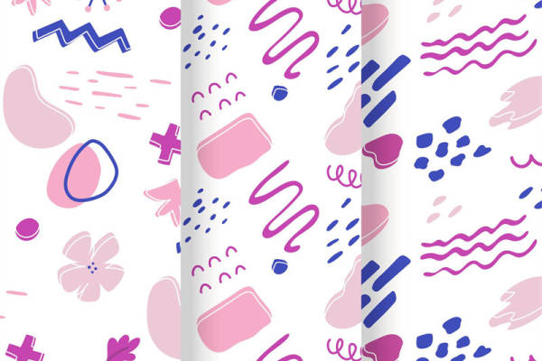 探索多彩抽象图案的面料印花,为服装增添活力