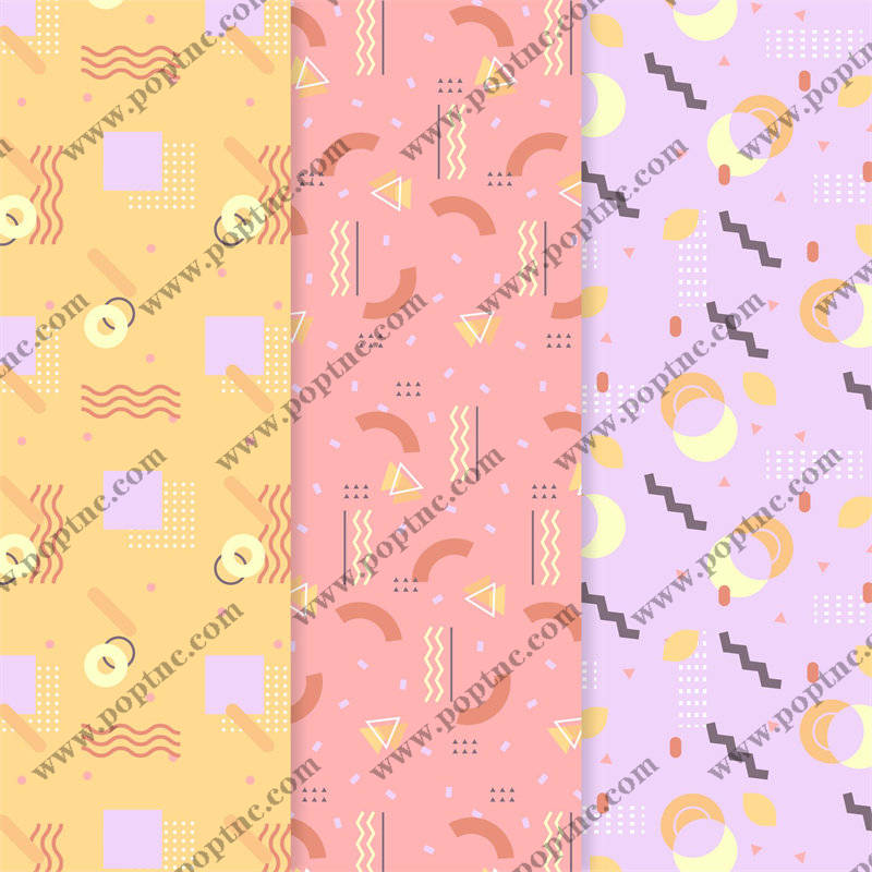 探索多彩几何图案面料印花,点亮您的服装印花设计