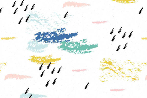 探索抽象艺术之美：现代风格面料印花与服装印花设计