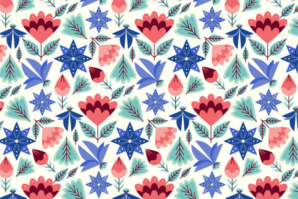 探索自然之美：多彩花卉面料印花服装印花设计