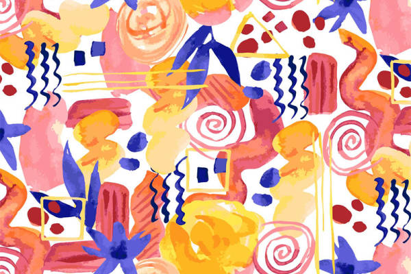 活力四射的夏日风情面料印花服装印花设计