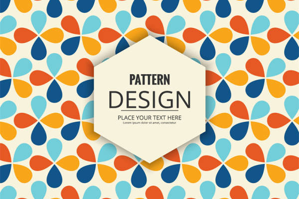 活力四射的几何图案服装印花设计