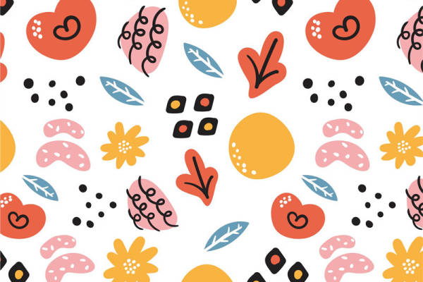 多彩手绘风格服装印花面料,打造春日活力时尚