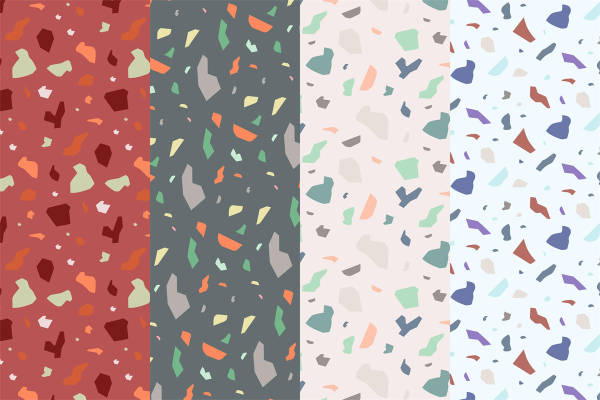 探索多彩抽象图案的面料印花,打造独特服装印花风格