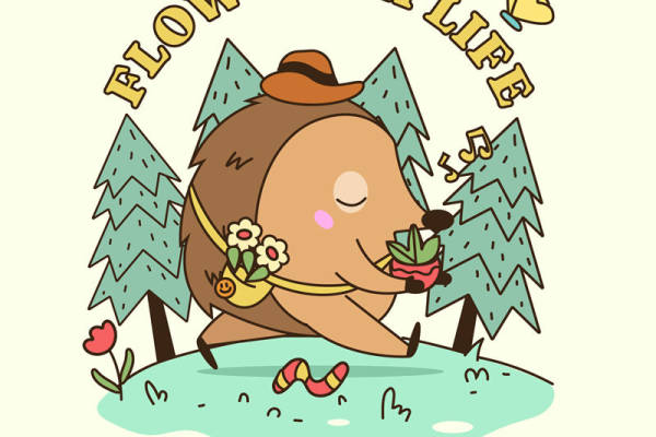 夏日清新裁片印花服装：享受生活的悠闲时光