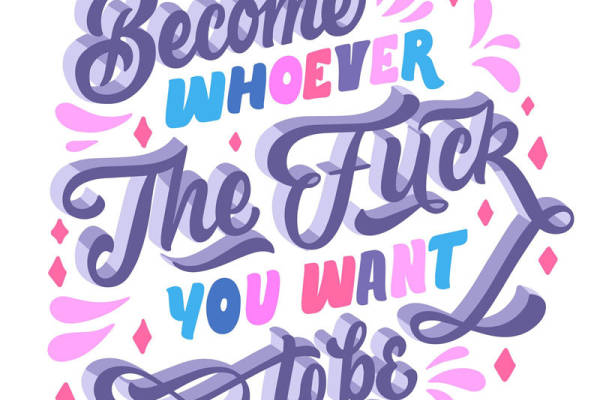 独特裁片印花服装:成为你想成为的任何人