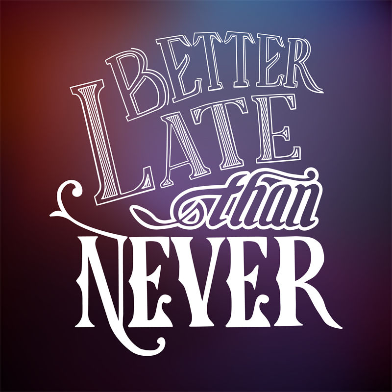 时尚晚装裁片印花服装：'Better Late Than Never'个性设计