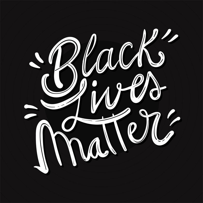时尚宣言：'Black Lives Matter'裁片印花服装印花