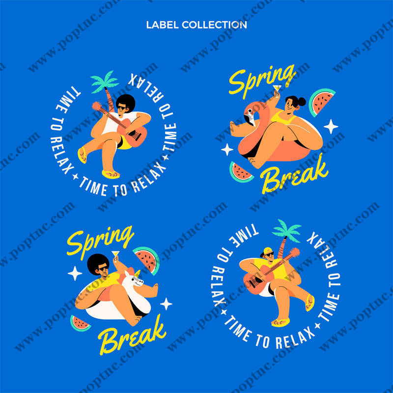 春日休闲时光裁片印花服装:享受轻松假期的理想选择