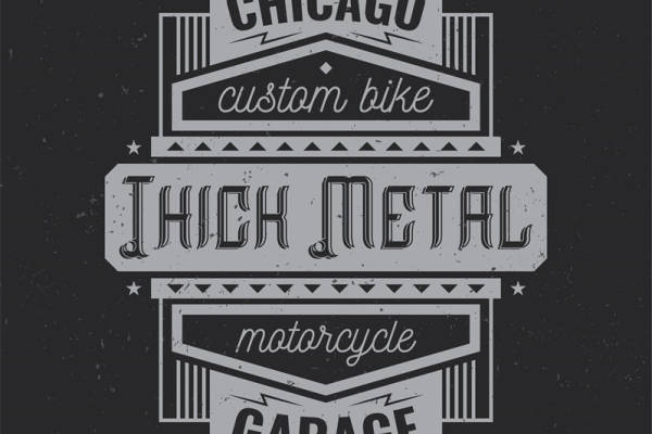 探索芝加哥定制摩托车裁片印花服装的粗犷魅力