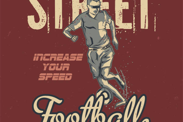 街头足球裁片印花服装:提升速度的时尚选择