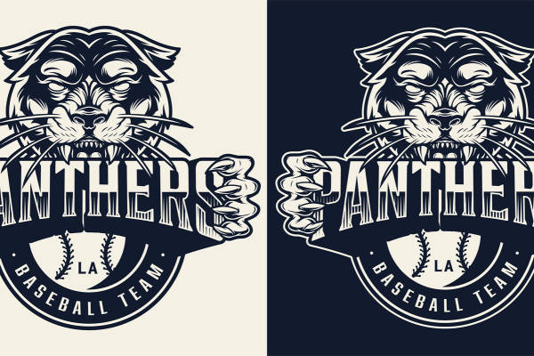 洛杉矶黑豹队棒球服装印花设计：经典与现代的完美融合