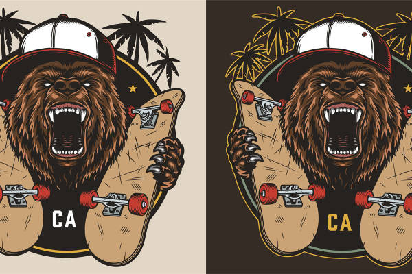 街头风格大猩猩裁片印花服装：展现个性与活力