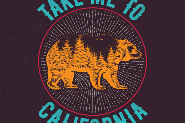 探索加州风情：独特裁片印花服装印花设计