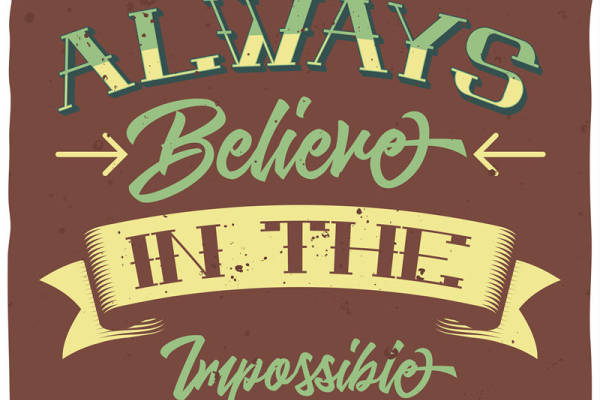 复古风格裁片印花服装：永远相信不可能