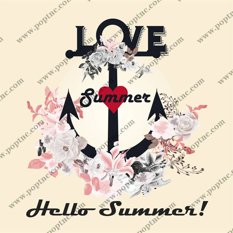 夏日浪漫花卉裁片印花服装 展现个性魅力