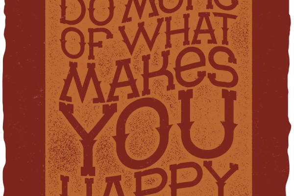 复古风格裁片印花服装:做更多让你快乐的事