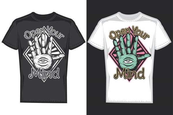 探索心灵之窗：创意裁片印花服装印花设计