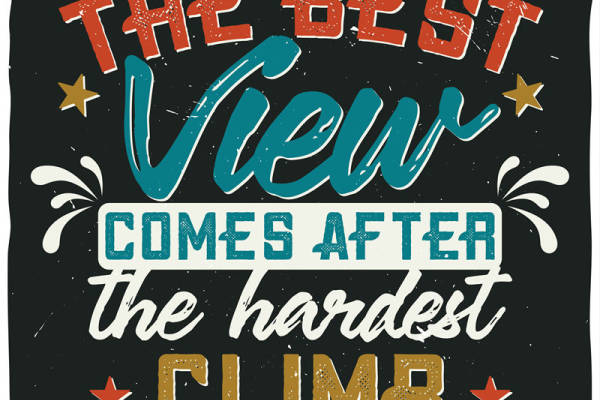 激励人心的裁片印花服装：攀登高峰后的最美风景