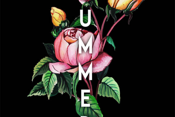 夏日风情：花卉裁片印花服装，展现自然之美