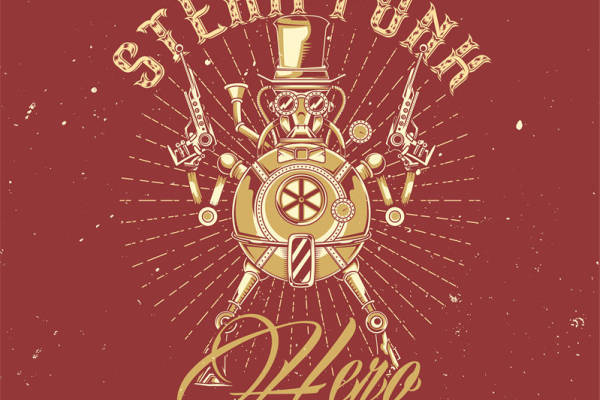 蒸汽朋克风格裁片印花服装:复古与未来主义的完美融合