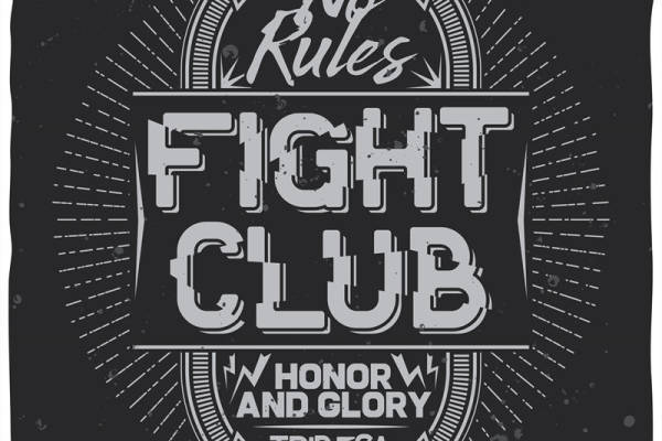 经典裁片印花服装：纽约Tribeca格斗俱乐部荣耀