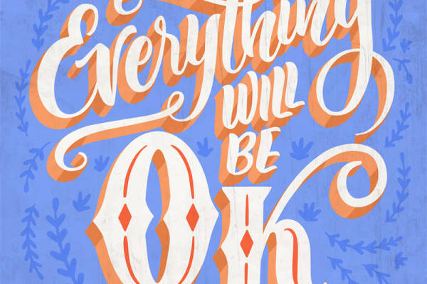 时尚裁片印花服装：一切安好，自然风格印花设计