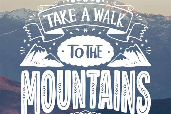 探索自然之美:裁片印花服装上的山间漫步主题设计