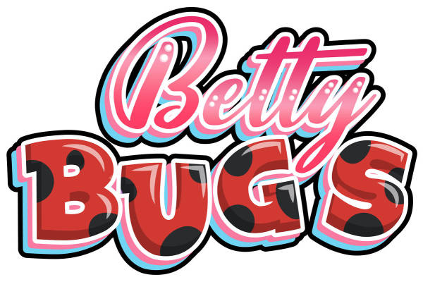 复古风格Betty Bug服装裁片印花设计