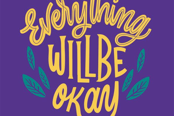 激励人心的裁片印花服装:一切都会好起来