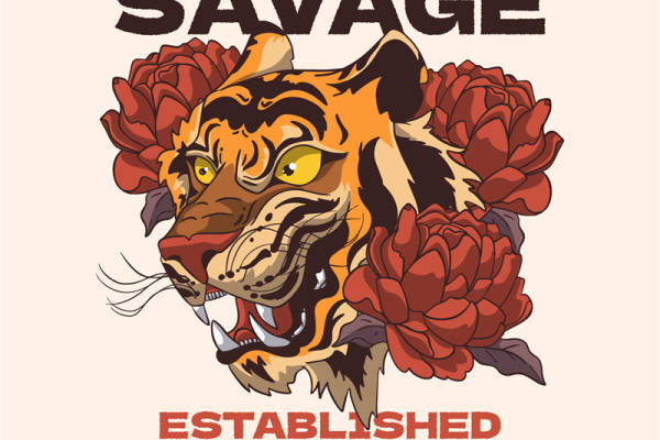 野性之美:2018年经典虎头裁片印花服装