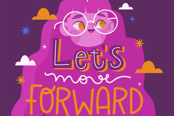 时尚潮流裁片印花服装：让我们勇敢向前