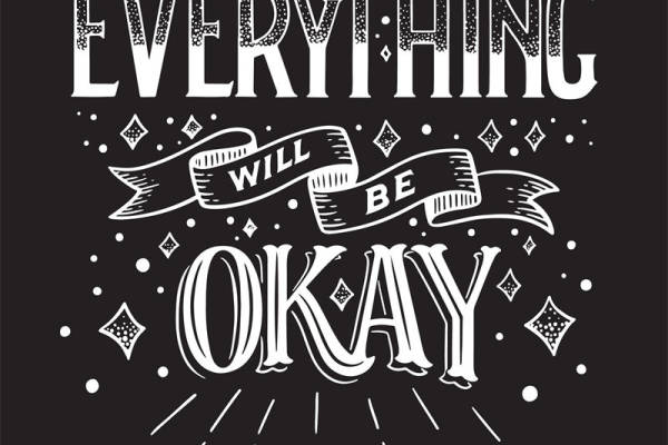 时尚潮流裁片印花服装：一切安好，黑白经典设计