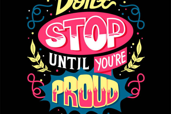 激励人心的裁片印花设计:服装上的自信宣言