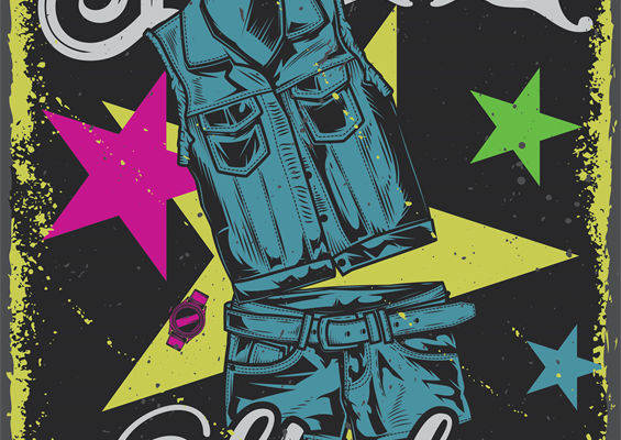 探索街头时尚：牛仔裁片印花服装的风格潮流