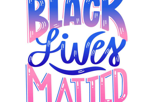 时尚前卫的裁片印花服装：'Black Lives Matter'主题设计